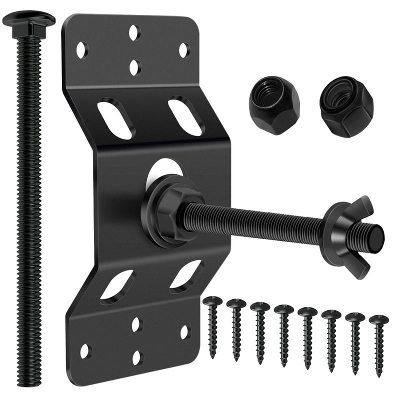 MY RUSTIC Wall Mount Spare Tire Mounting Bracket Rack for Enclosed Trailers,Spare Tire Holder Mount, Upgraded Spare Wheel Carrier,Cargo Race Box Trailers, Trucks, Vans, Garages, Warehouses and Semis - Image 1